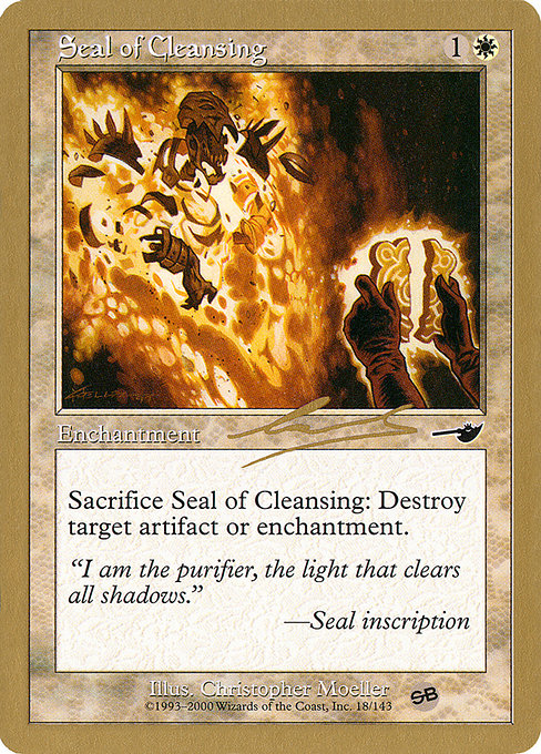Seal of Cleansing nl18sb