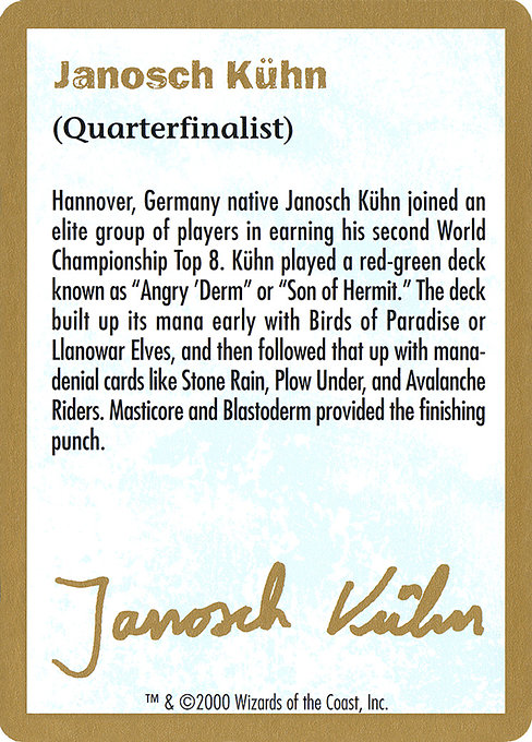 Janosch Kühn Bio (2000) jk0a