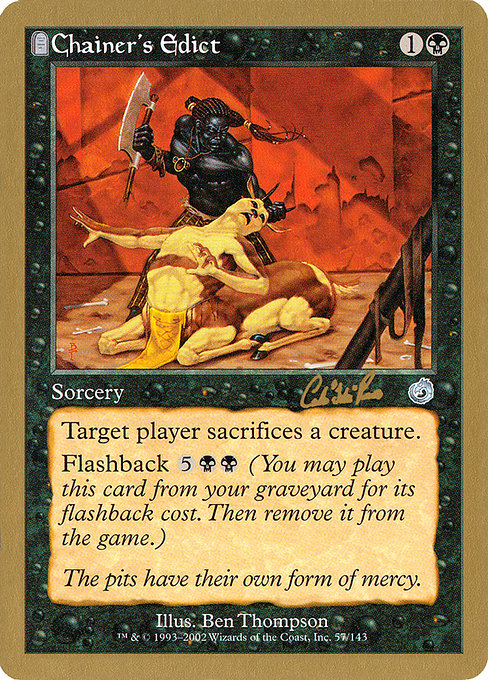 Chainer's Edict cr57