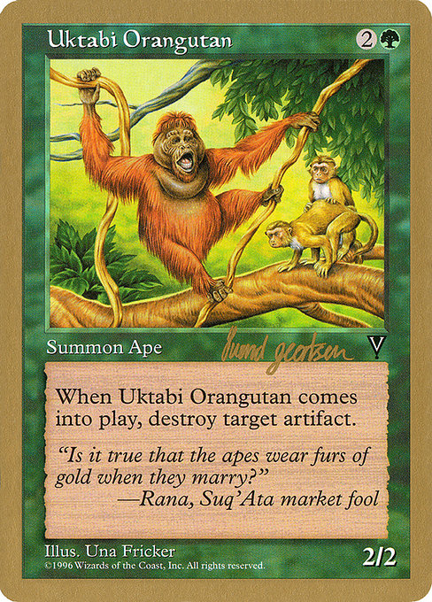 Uktabi Orangutan sg123
