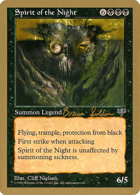 Spirit of the Night bs146