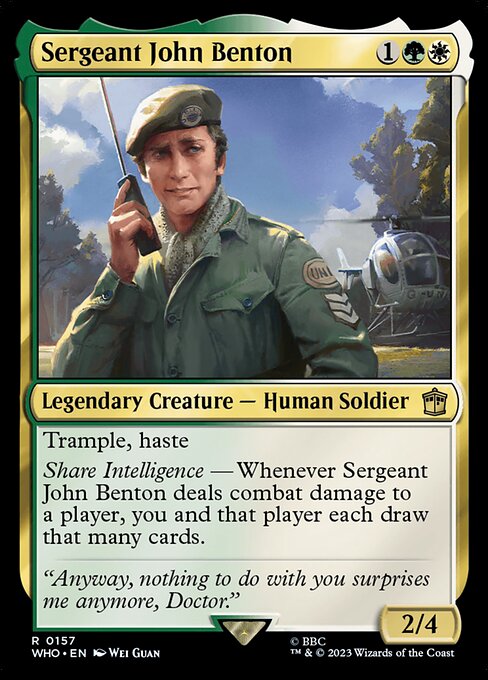 Sergeant John Benton 157