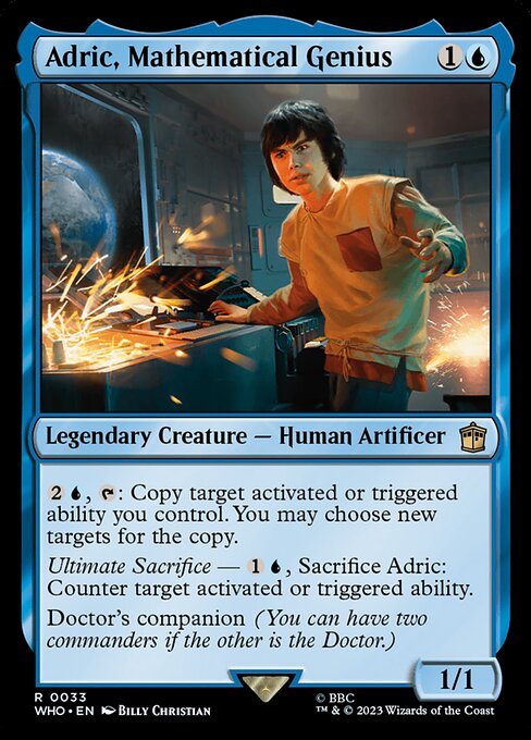 Adric, Mathematical Genius 33