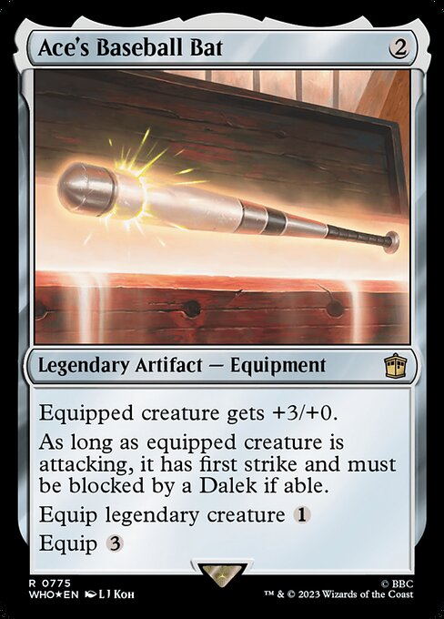 Ace's Baseball Bat 775