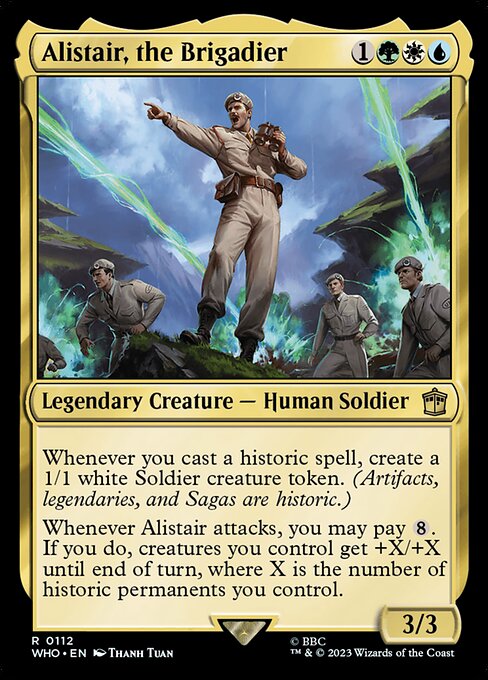 Alistair, the Brigadier 112