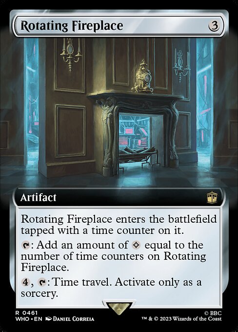 Rotating Fireplace 461