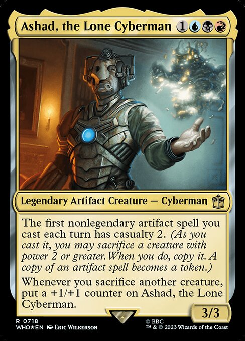Ashad, the Lone Cyberman 718
