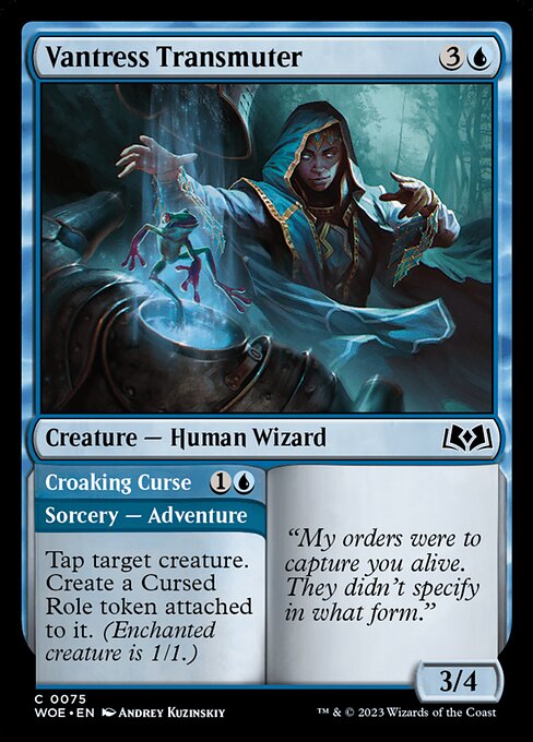 Vantress Transmuter // Croaking Curse 75