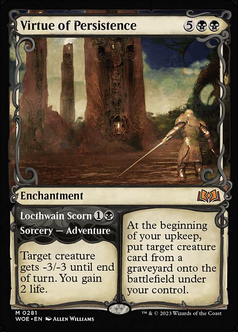 Virtue of Persistence // Locthwain Scorn 281
