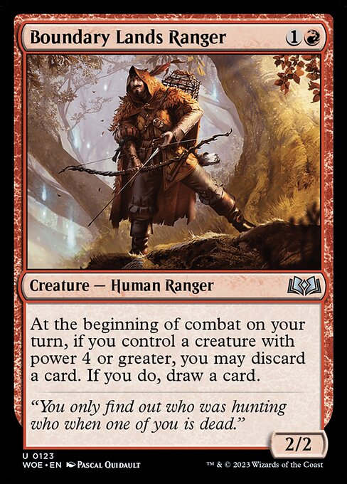 Boundary Lands Ranger 123