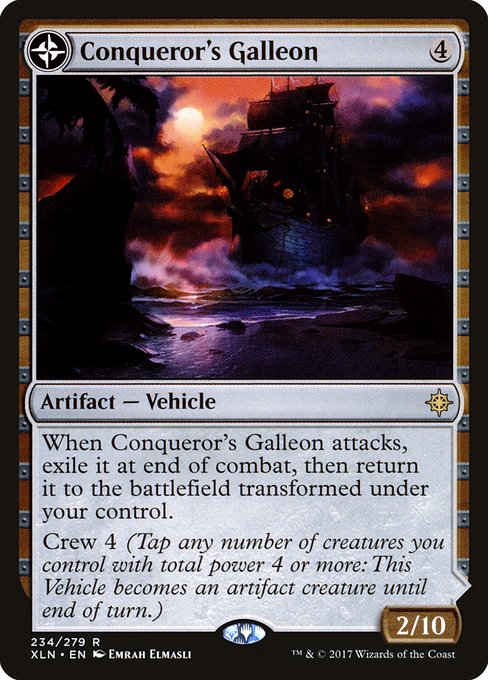 Conqueror's Galleon // Conqueror's Foothold 234