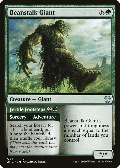 Beanstalk Giant // Fertile Footsteps 61