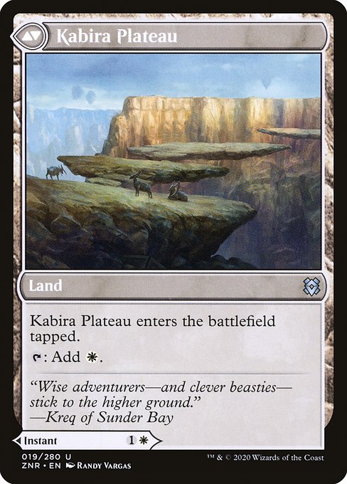 Kabira Takedown // Kabira Plateau 19, back face