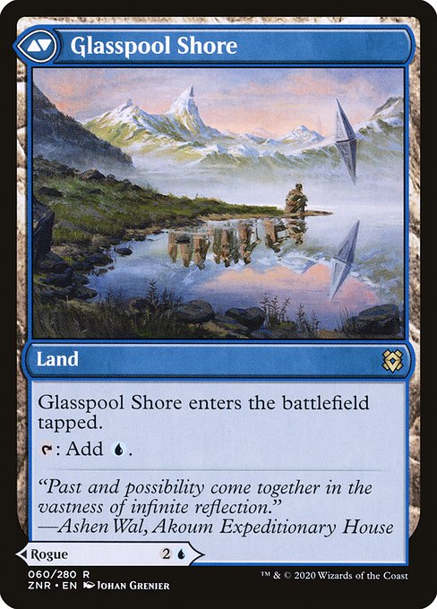 Glasspool Mimic // Glasspool Shore 60, back face