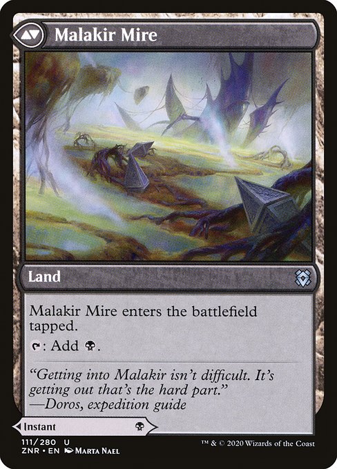 Malakir Rebirth // Malakir Mire 111, back face