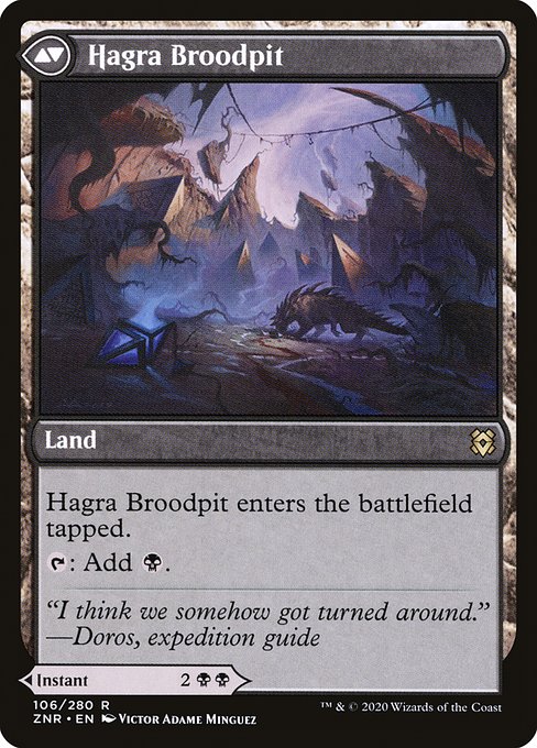 Hagra Mauling // Hagra Broodpit 106, back face