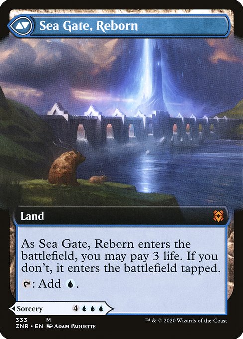 Sea Gate Restoration // Sea Gate, Reborn 333, back face