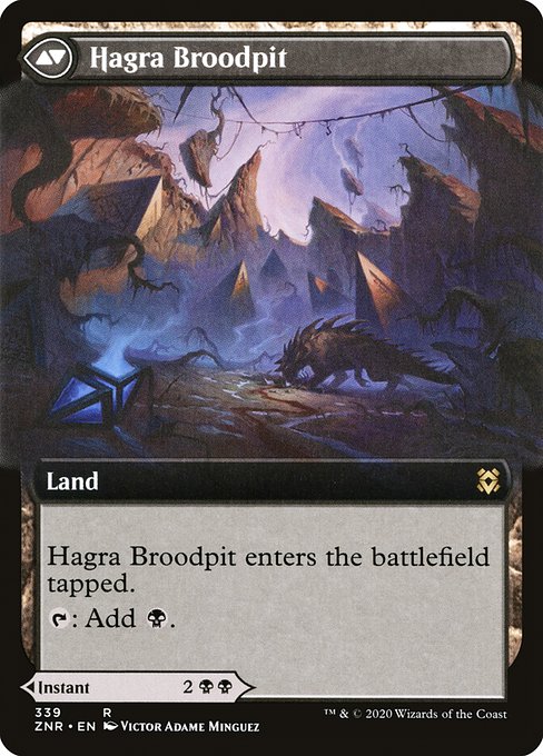Hagra Mauling // Hagra Broodpit 339, back face