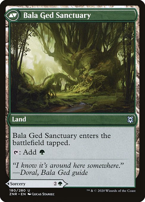 Bala Ged Recovery // Bala Ged Sanctuary 180, back face