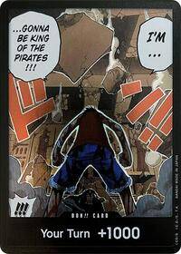 DON!! Card (Luffy vs. Crocodile) (Devil Fruits Collection Vol. 1)