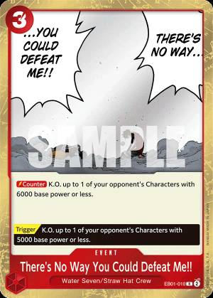 There's No Way You Could Defeat Me!! 010