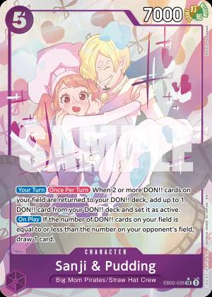 Sanji & Pudding 035
