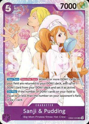 Sanji & Pudding 035