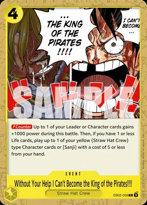 Without Your Help I Can't Become the King of the Pirates!!!! 059