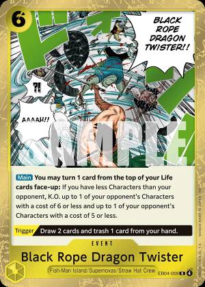 Black Rope Dragon Twister 059