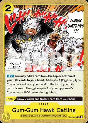 Gum-Gum Hawk Gatling 060