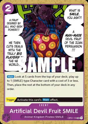 Artificial Devil Fruit SMILE 116