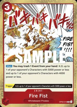 Fire Fist 018