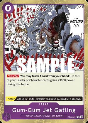 Gum-Gum Jet Gatling 072