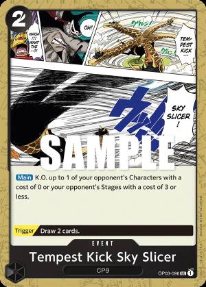 Tempest Kick Sky Slicer 096