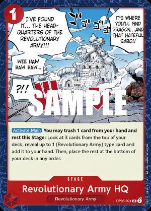 Revolutionary Army HQ 021