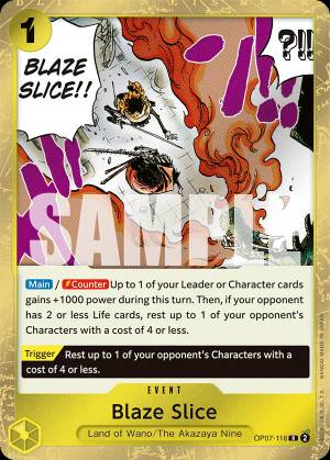 Blaze Slice 116