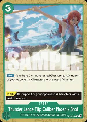Thunder Lance Flip Caliber Phoenix Shot 040