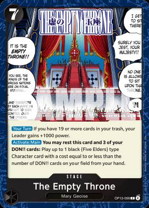 The Empty Throne 099