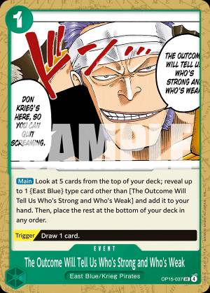 The Outcome Will Tell Us Who's Strong and Who's Weak 037