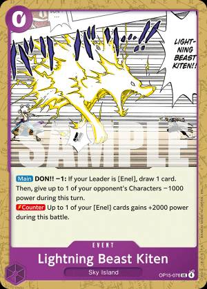 Lightning Beast Kiten 076