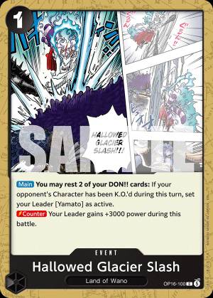Hallowed Glacier Slash 100