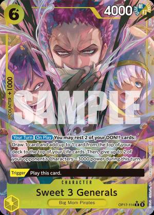 Sweet 3 Generals 114