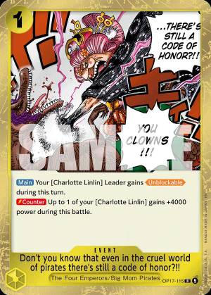 Don't you know that even in the cruel world of pirates there's still a code of honor?!! 115