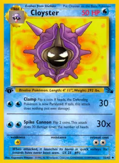 Cloyster 32