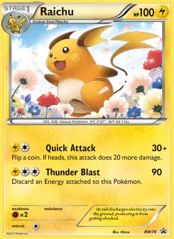 Raichu BW78