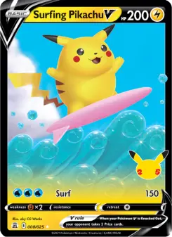 Surfing Pikachu V 8