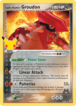 Team Magma's Groudon 9