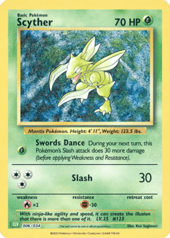 Scyther 006/034