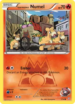 Team Magma's Numel 1