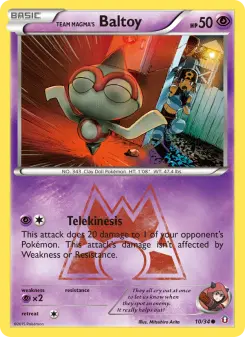 Team Magma's Baltoy 10